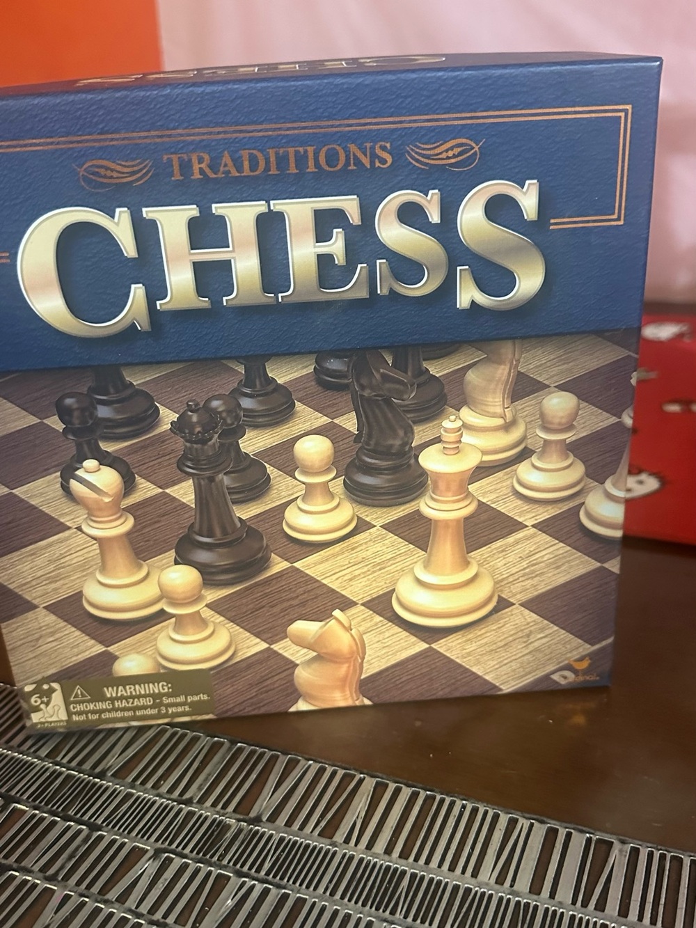 Chess Set - Classic Black and Cream Pieces